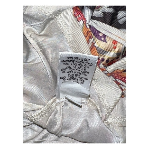 Apt 9 - Beaded V-neck - Multi-Color - Summer Dress - Size Petite Small - Picture 11 of 13